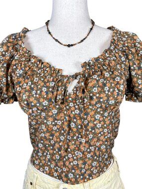 MINE milkmaid blouse